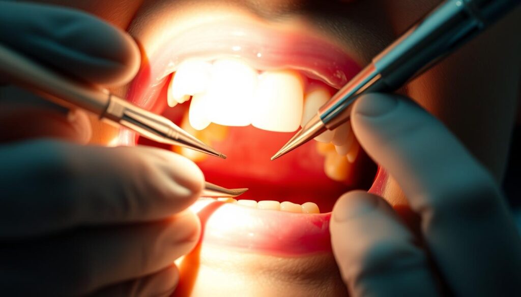 restauração dental